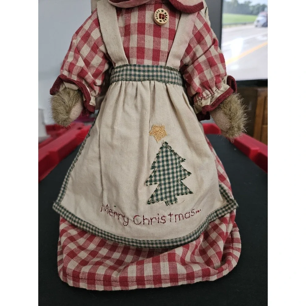 Boyd Bears Annalee Angelberry 14 In. Christmas Tree Topper‎ Vintage 90s